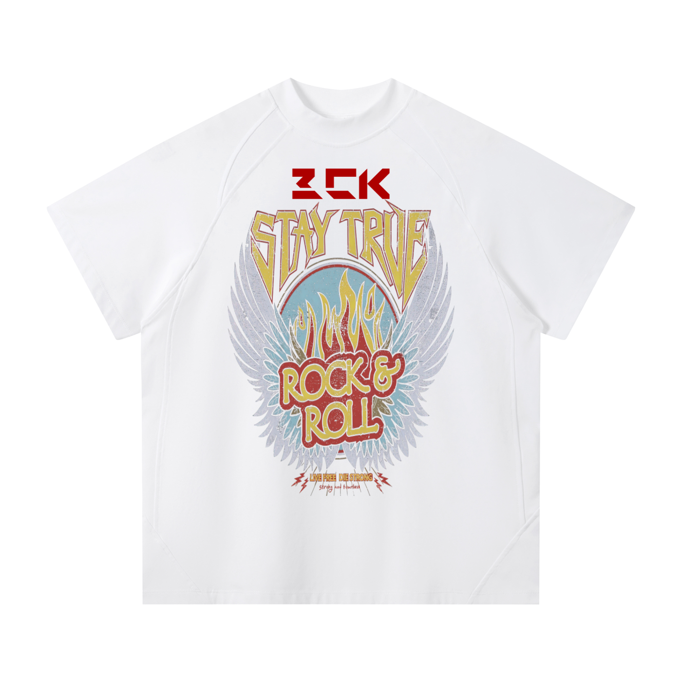 Contrast Panel Performance T-Shirt