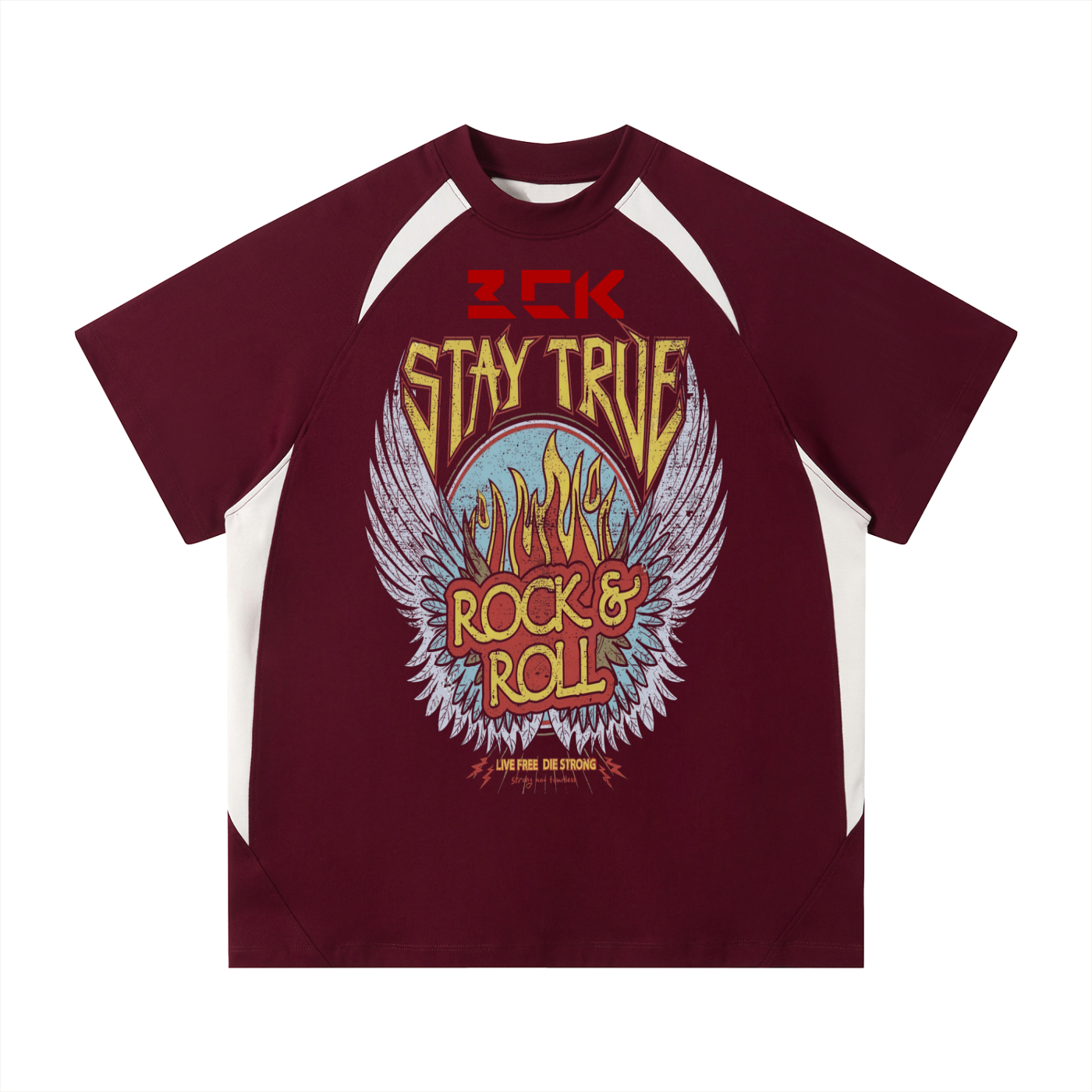 Contrast Panel Performance T-Shirt