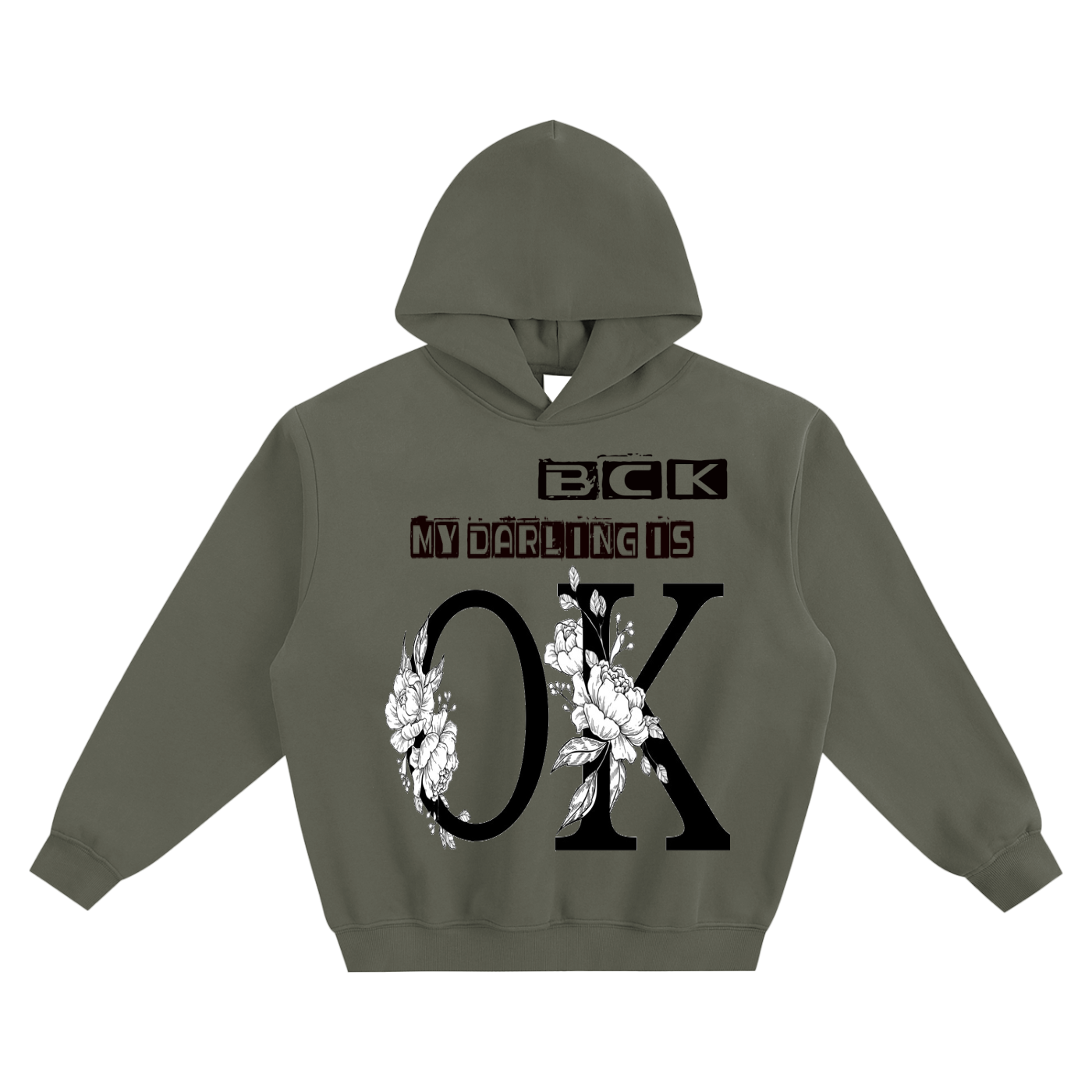 Fleeced Boxy Hoodie