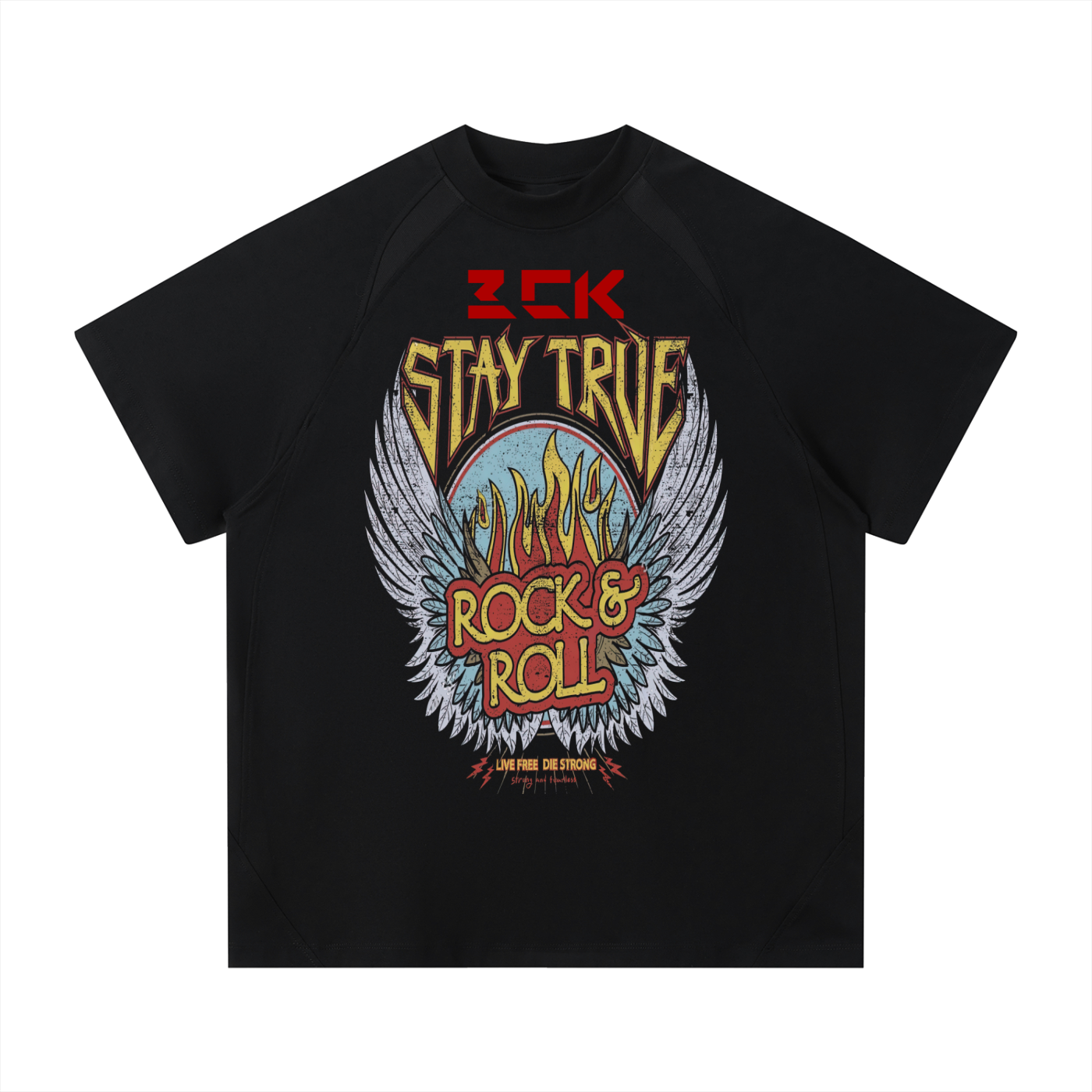 Contrast Panel Performance T-Shirt