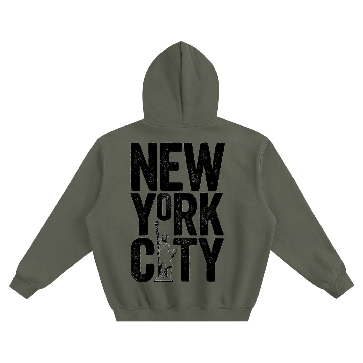 Fleeced Boxy Hoodie