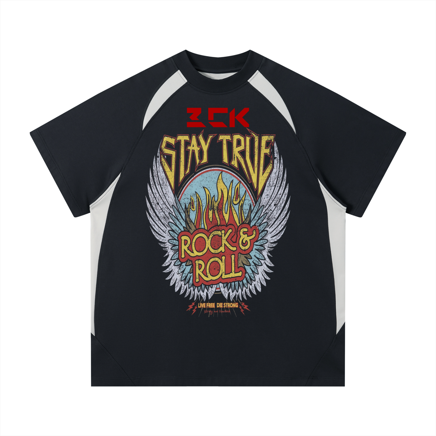 Contrast Panel Performance T-Shirt