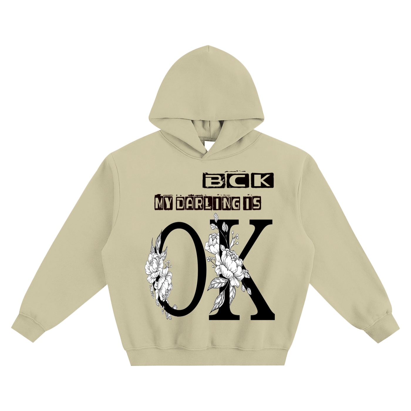 Fleeced Boxy Hoodie